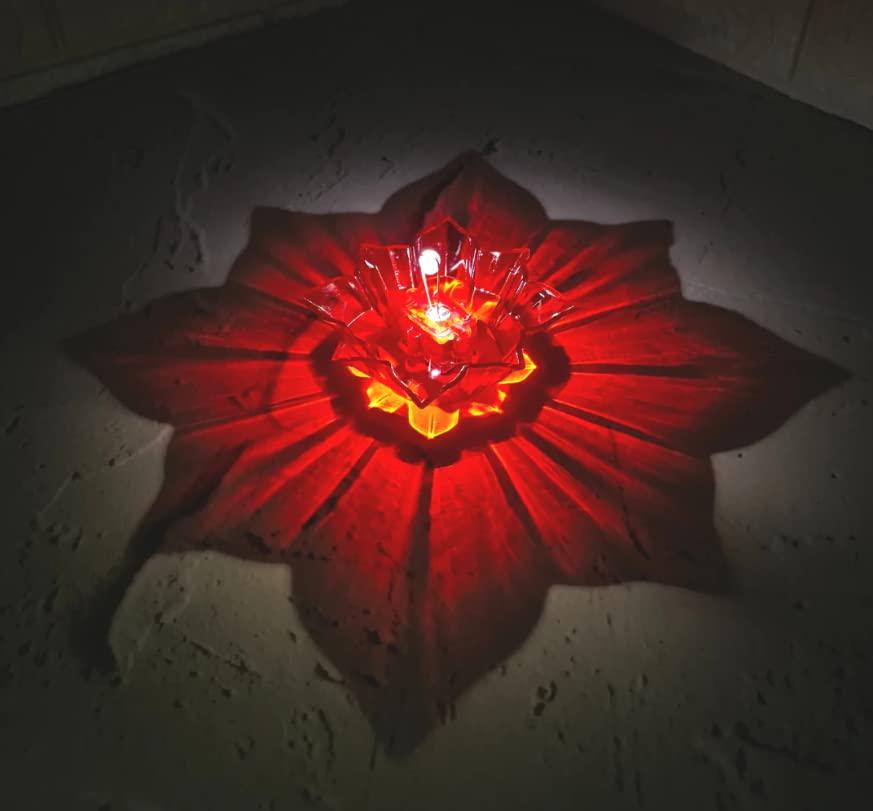 Electric Water Sensor Reflection Led Diyas(Pack Of 6/12/24)