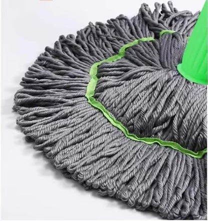 “Twist-Spin Rotating Mop – Easy Wring, No-Touch Cleaning”